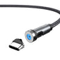 CC56 Dust Plug Rotating Magnetic Wire, Cbale Length: 2m, 2m Android Head, 2m Micro USB, 2m Type-C Head, 2m 8Pin Head, 2m Line+Three Heads, 2m + 8Pin + Type-C/USB-C + Micro USB, 2m Line