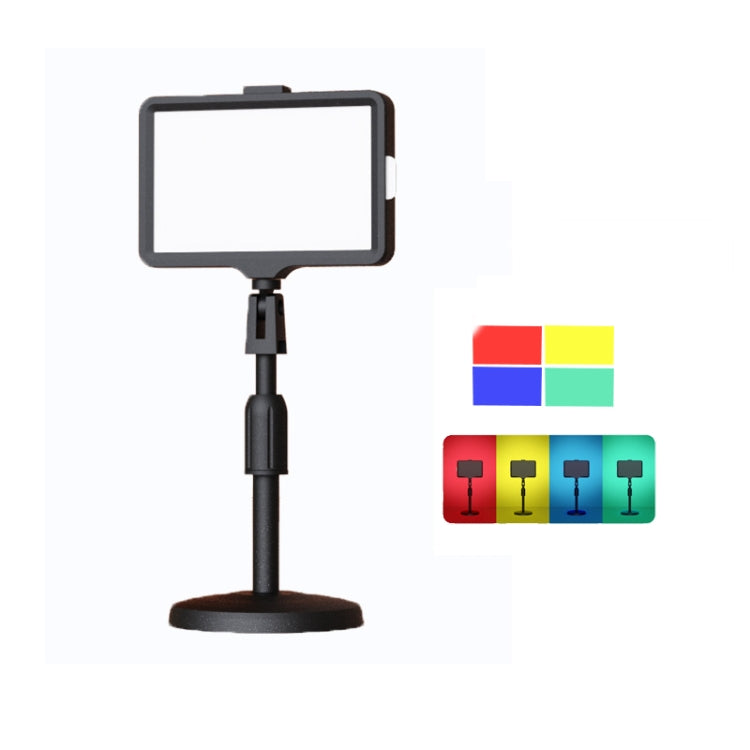 6 Inch 3200-5500K Three-color Temperature Photography Flat-panel Live Fill Light,Spec: