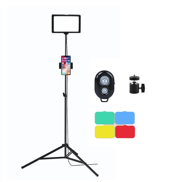 6 Inch 3200-5500K Three-color Temperature Photography Flat-panel Live Fill Light,Spec: