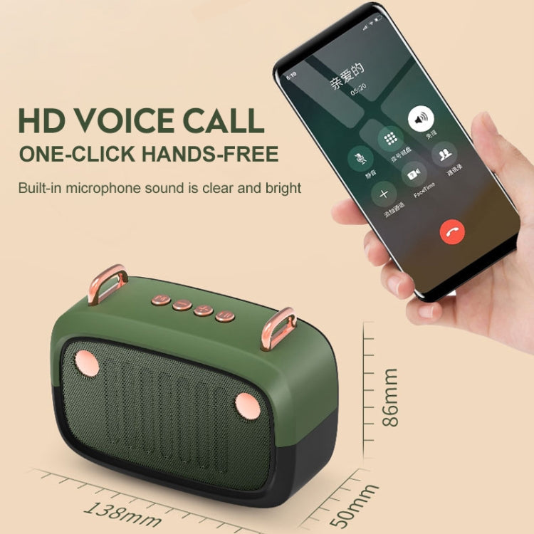 BS32D Wireless Bluetooth Speaker Cartoon Subwoofer Outdoor Card Portable Mini Speaker