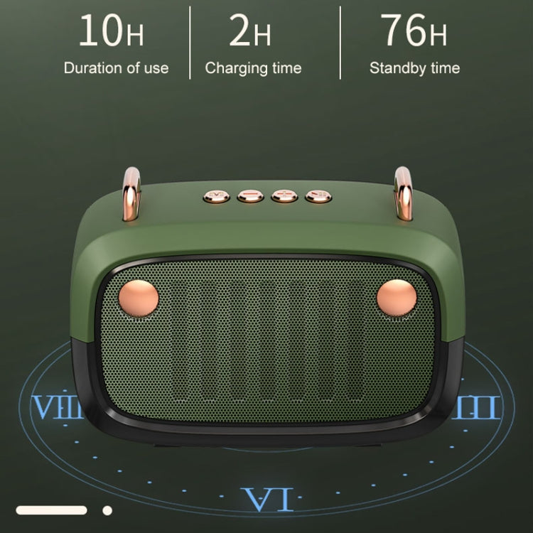 BS32D Wireless Bluetooth Speaker Cartoon Subwoofer Outdoor Card Portable Mini Speaker