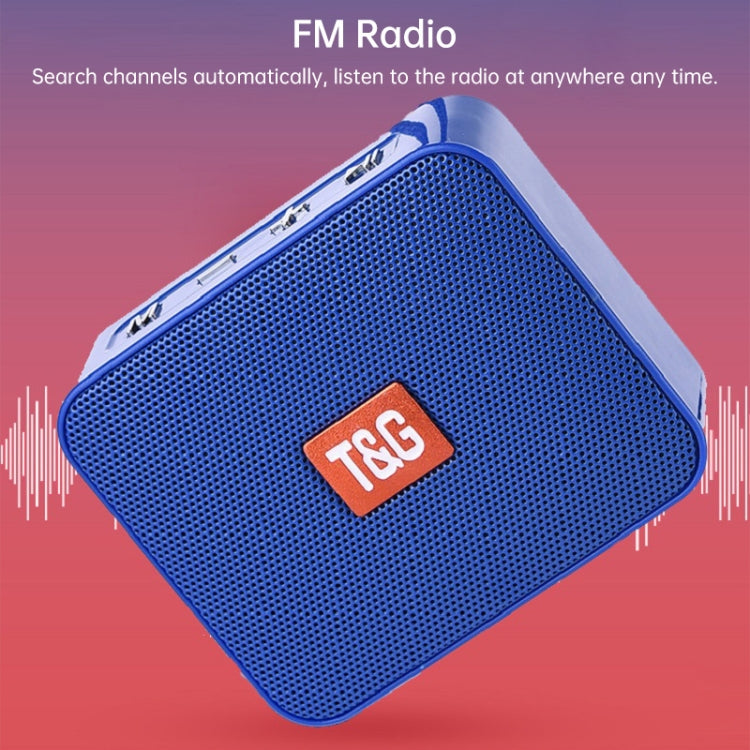 T&G TG166 Color Portable Wireless Bluetooth Small Speaker