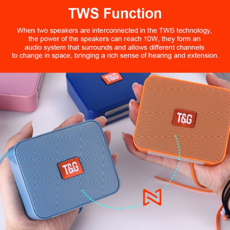 T&G TG166 Color Portable Wireless Bluetooth Small Speaker