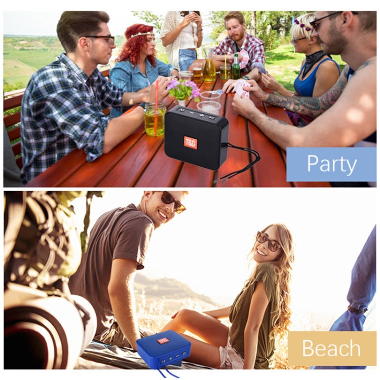 T&G TG166 Color Portable Wireless Bluetooth Small Speaker