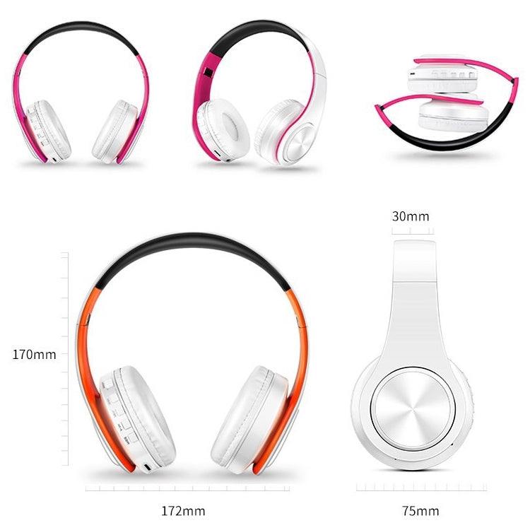 Headphones Bluetooth Headset Earphone Wireless Headphones Stereo Foldable Sport Earphone Microphone Headset Handfree MP3 Player