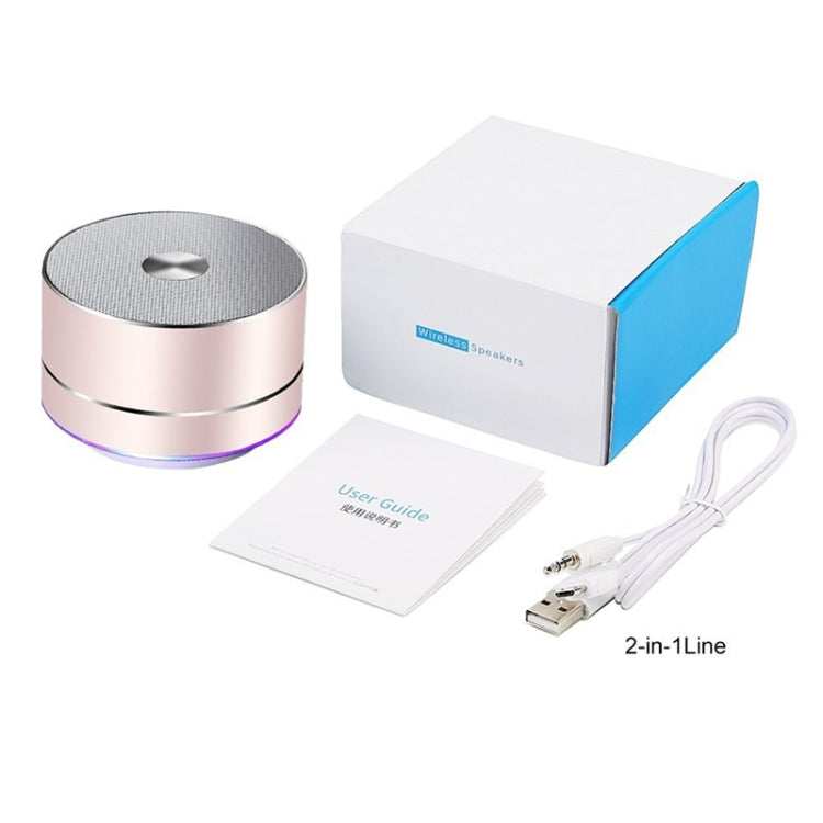 LENRUE Portable Wireless Bluetooth Speaker Stereo Led Speakers with Built-in Mic MP3 MINI Subwoof Smart Column Loudspeaker