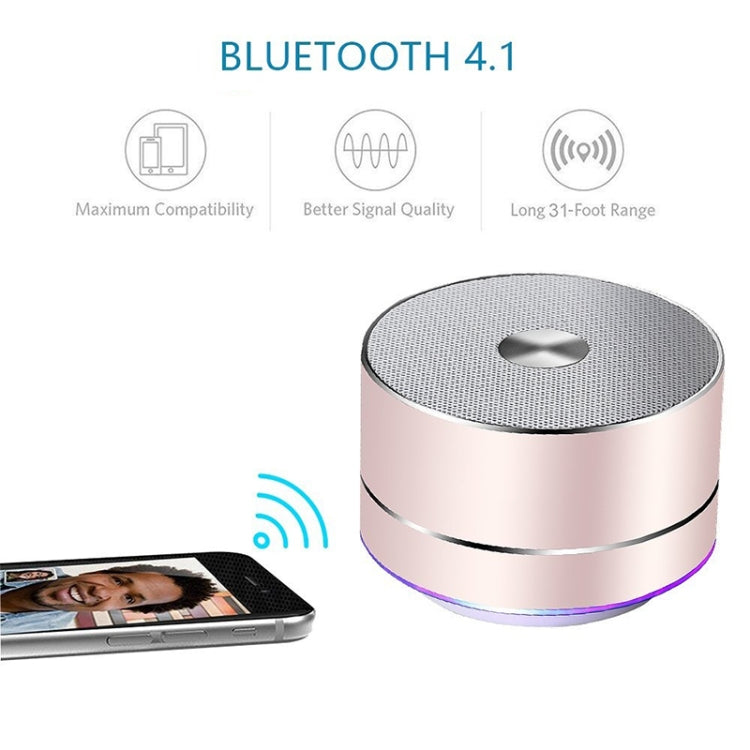LENRUE Portable Wireless Bluetooth Speaker Stereo Led Speakers with Built-in Mic MP3 MINI Subwoof Smart Column Loudspeaker