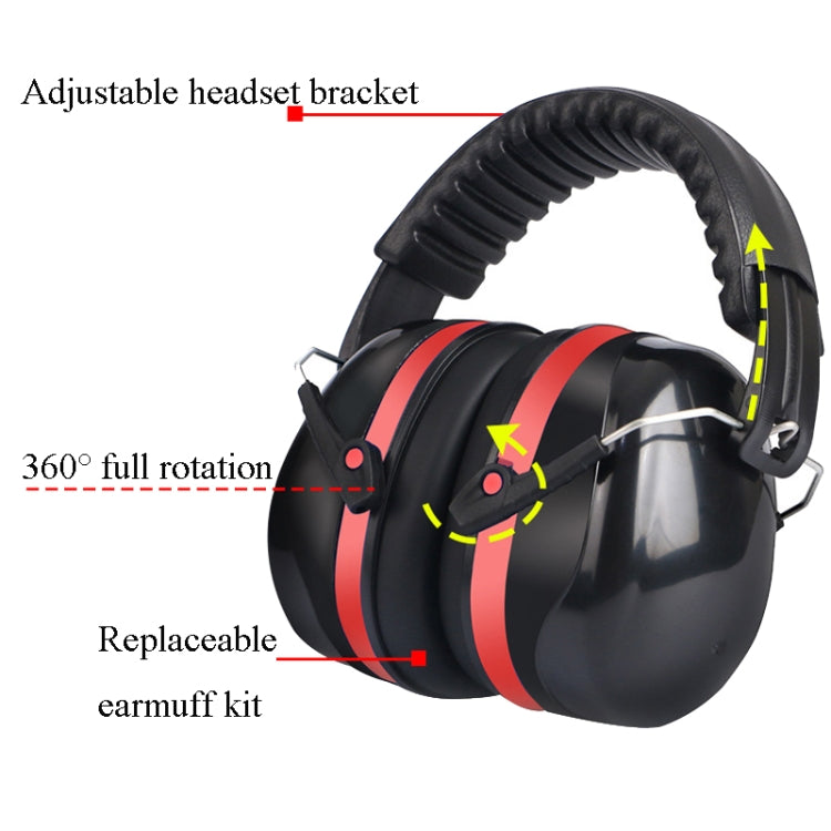 Soundproof Earmuffs Noise-Proof Sleep Earmuffs Industrial Protective Earmuffs Ear Caps