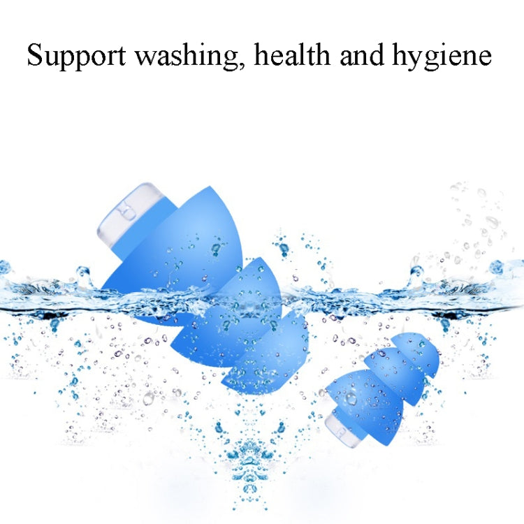 Anti-Noise Sleep Earplugs Silicone Soundproof Earplugs Industrial Noise Reduction Silent Earplugs