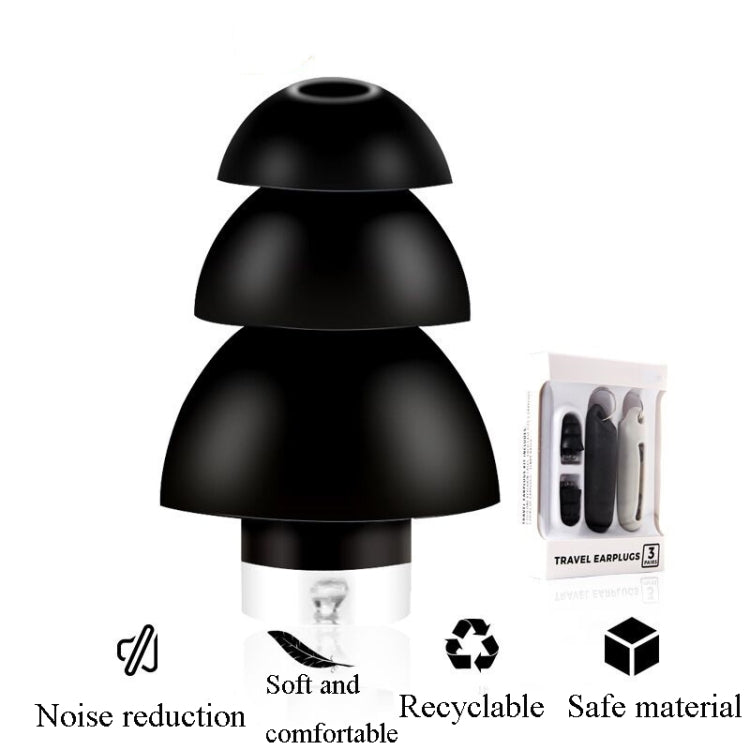 Anti-Noise Sleep Earplugs Silicone Soundproof Earplugs Industrial Noise Reduction Silent Earplugs