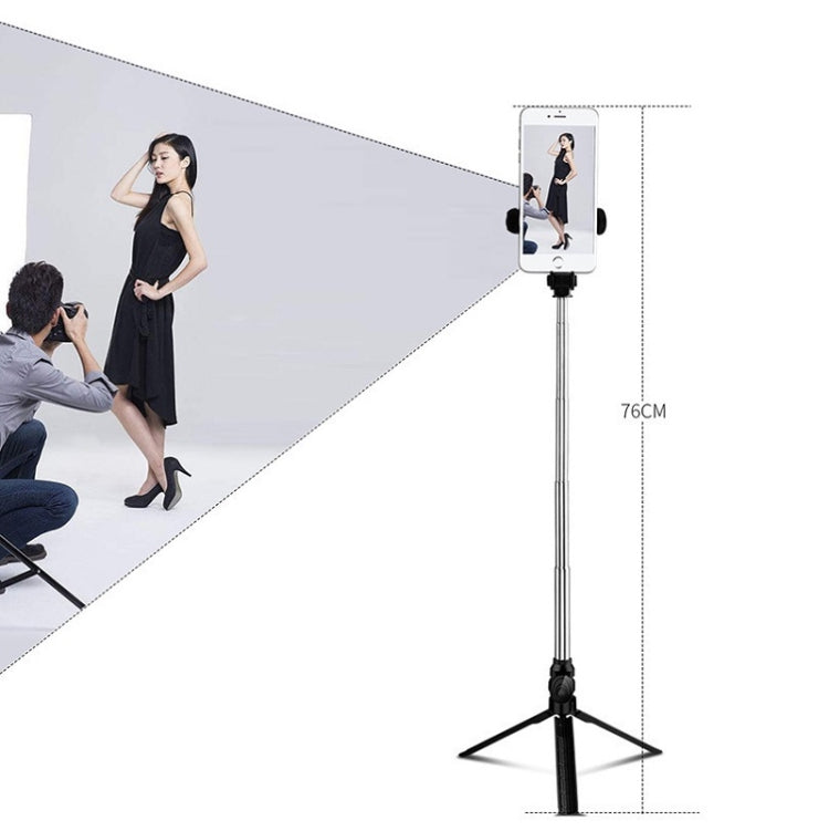 Bluetooth Tripod Selfie Stick Live Mobile Phone Holder