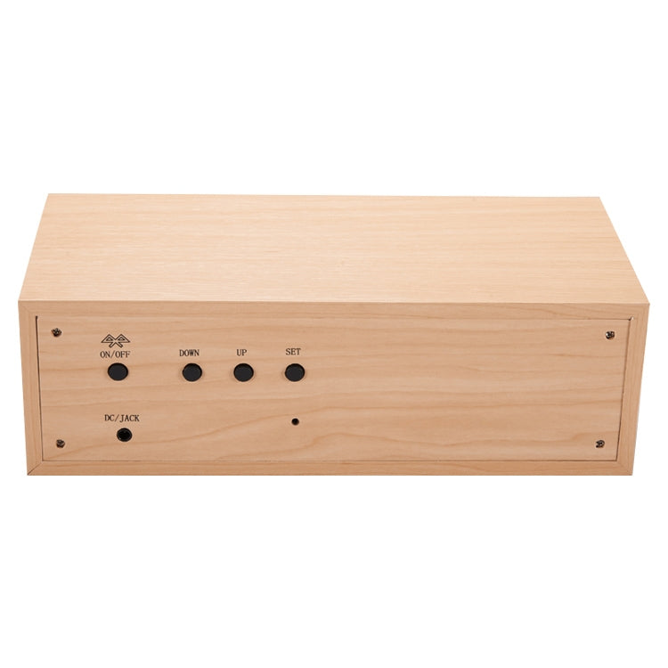 Wooden Clock Bluetooth Speaker