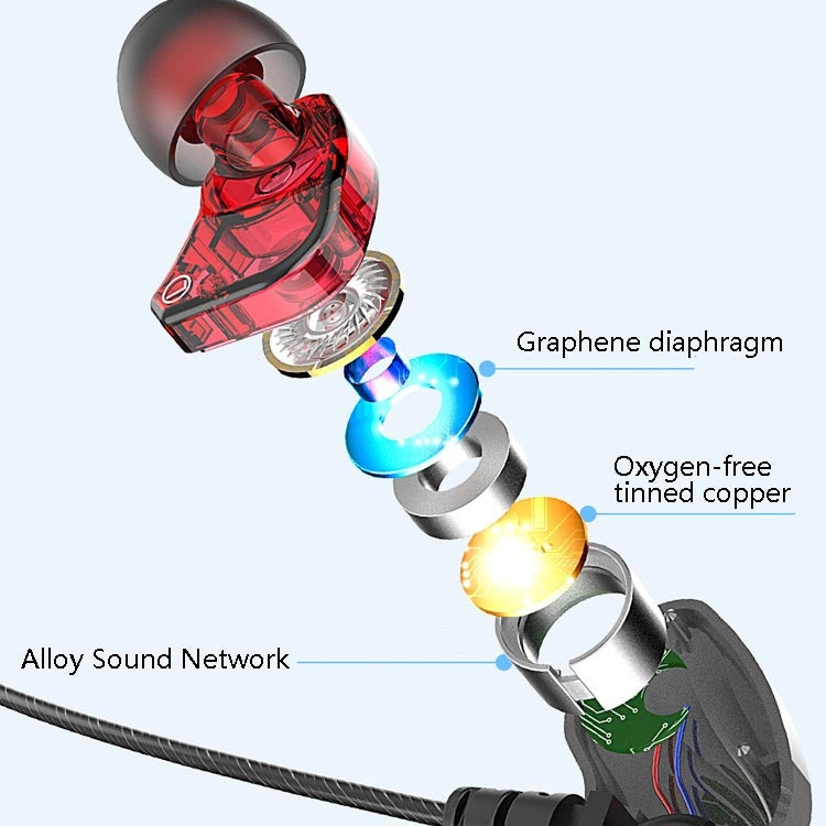 In-Ear Earphone Bass Mobile Phone Game Sports Wired Headset