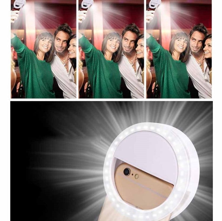 Ring-Shaped Mobile Phone Selfie Fill Light LED Flashlight For Live Photography