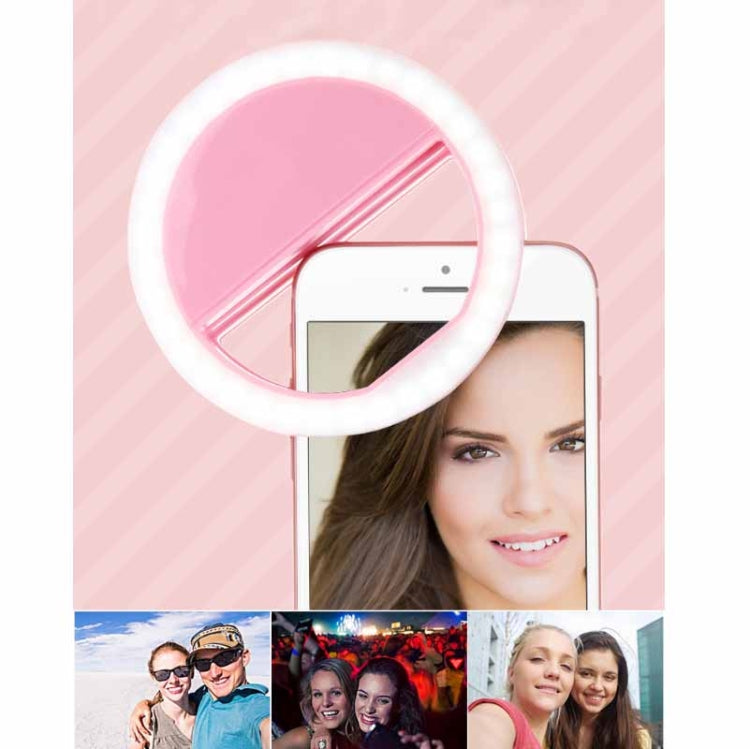 Ring-Shaped Mobile Phone Selfie Fill Light LED Flashlight For Live Photography