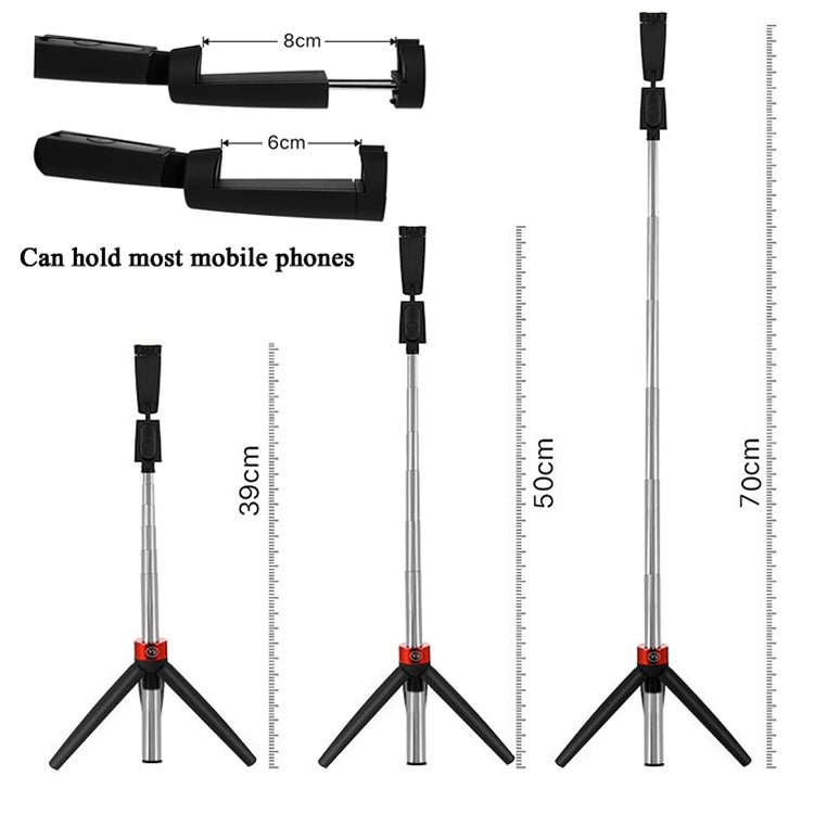 Bluetooth Selfie Stick Integrated Video Broadcasting Tripod Selfie Stick