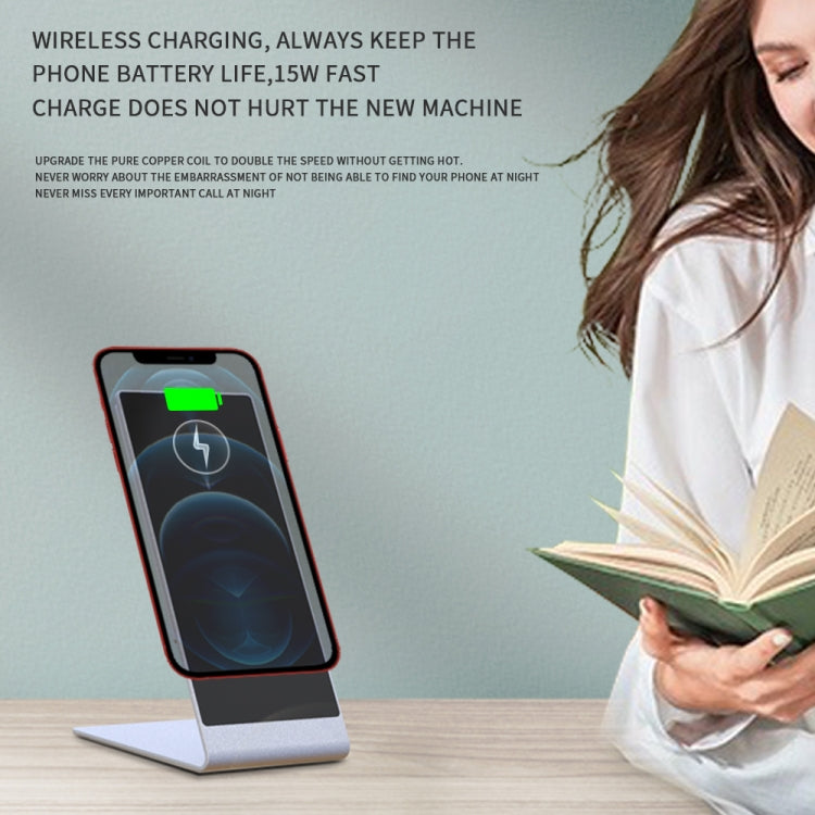 Y13 15W Magnetic Wireless Mobile Phone Holder Charger for iPhone