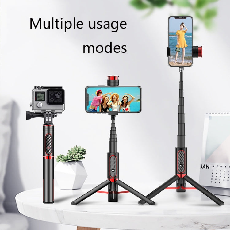 Bluetooth Selfie Stick with Tripod Multi-function Gimbal Mobile Phone Fill Light Live Support