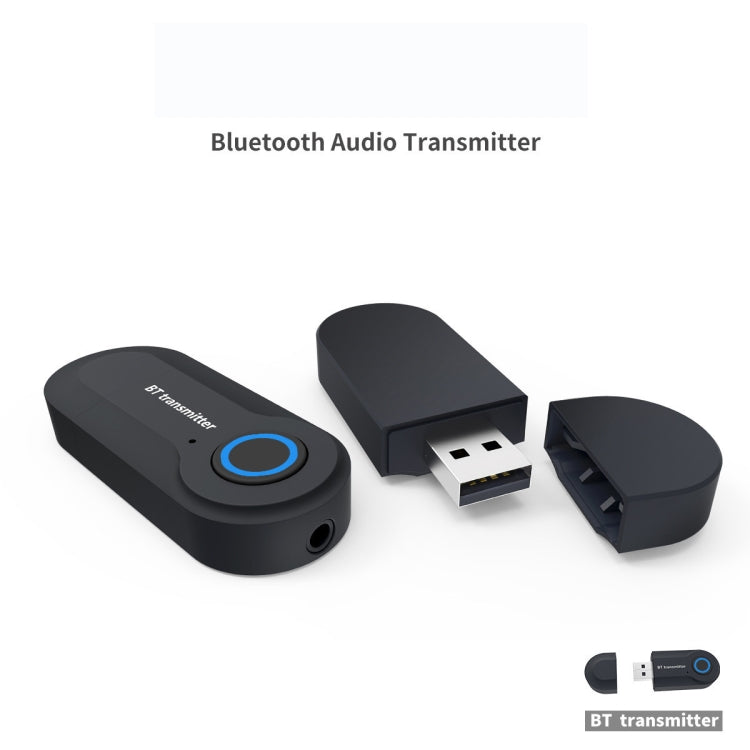 GT09S USB Bluetooth Transmitter 3.5mm Audio Adapter TV Computer Bluetooth Audio Transmitter