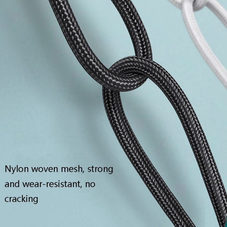 Oatsbasf 03083 Portable Multi-Function Micro USB + USB-C / Type-C + 8 Pin 3 in 1 Charging Cable