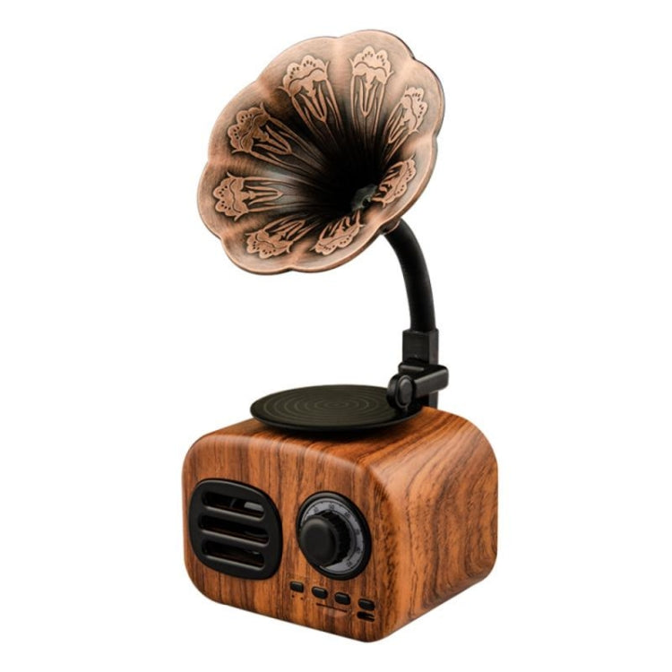 Ft-05 Wireless Retro Bluetooth Speaker Gramophone Mini Player