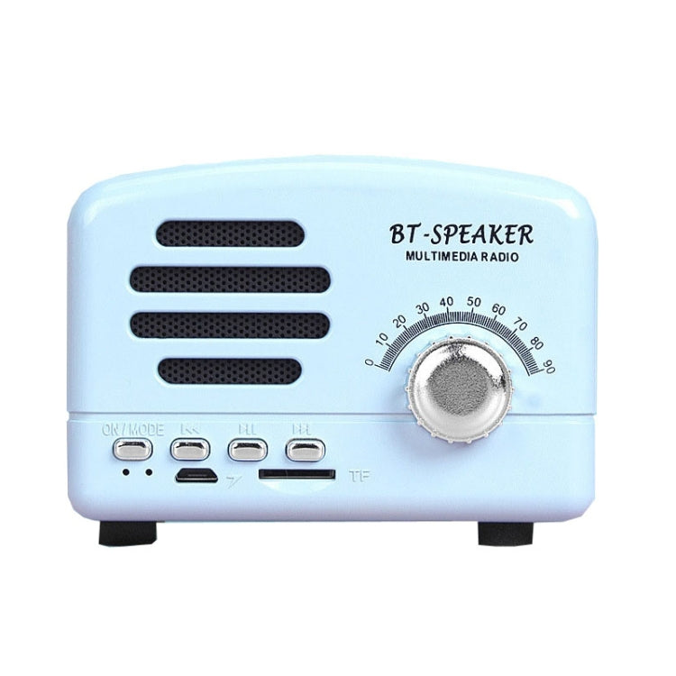 BT01 Retro Bluetooth Wireless Mini Speaker Portable Radio Support TF Card