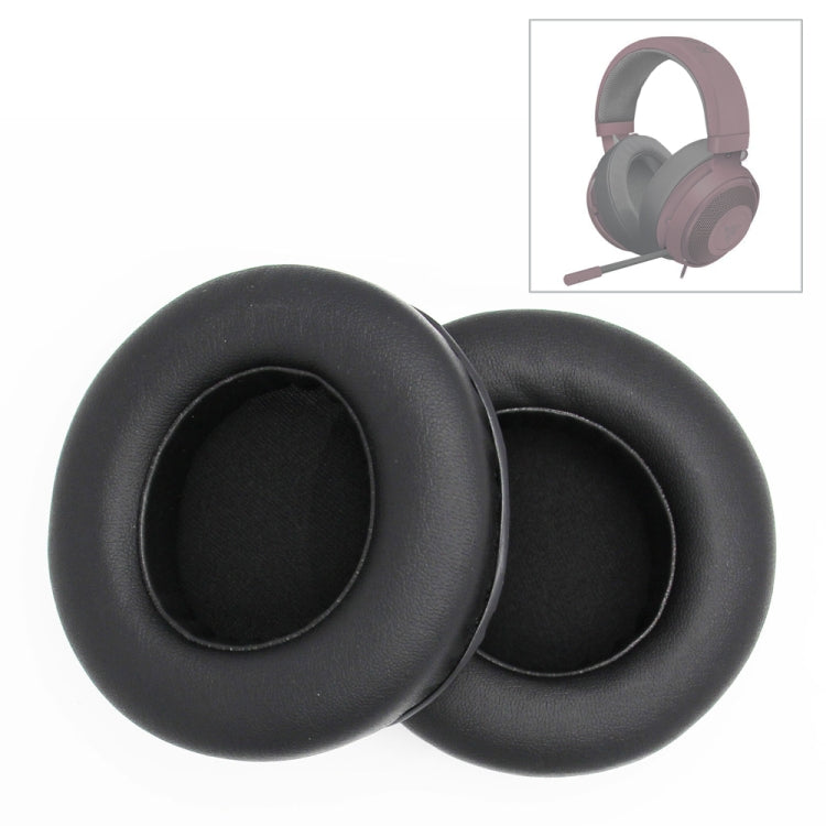 1 Pair Thicken Sponge Headset Set 90mm Earmuffs For Kraken 7.1 V2 Pro