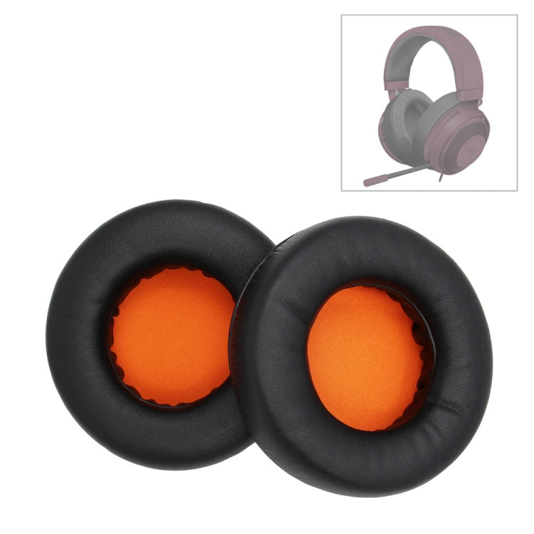 1 Pair Thicken Sponge Headset Set 90mm Earmuffs For Kraken 7.1 V2 Pro