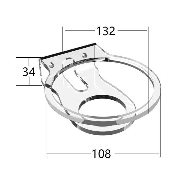 JP02Y Wall-Mounted / Desktop Acrylic Bracket For Apple HomePod Mini