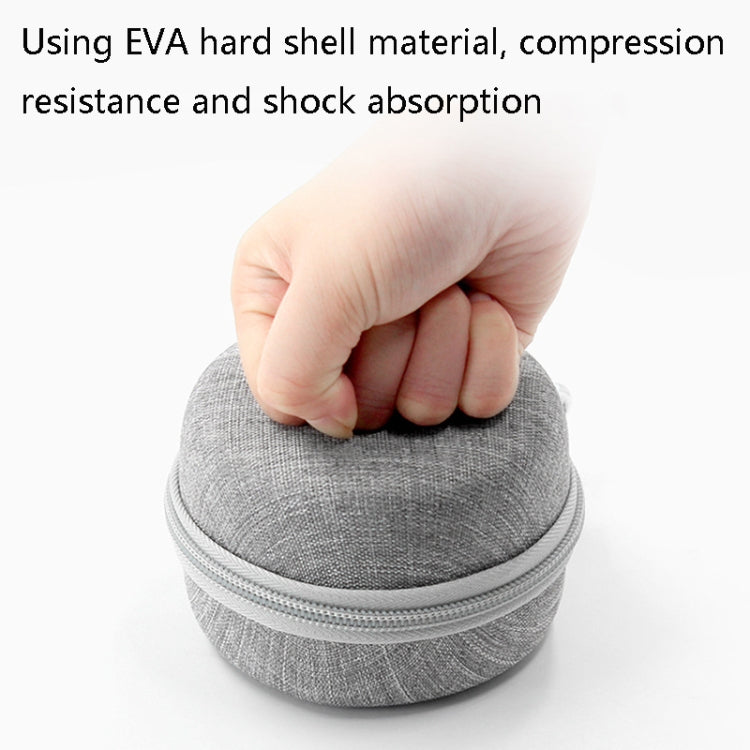 Baona BN-F009 Oxford EVA Storage Bag Box with Carabiner for Headphone / Earphone & Data Cable