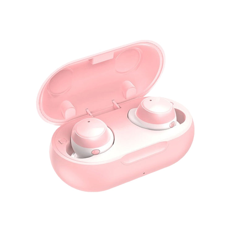 TWS-22 Bluetooth 5.0 In-Ear Sports Waterproof Noise Cancelling Touch Control Mini Headphones