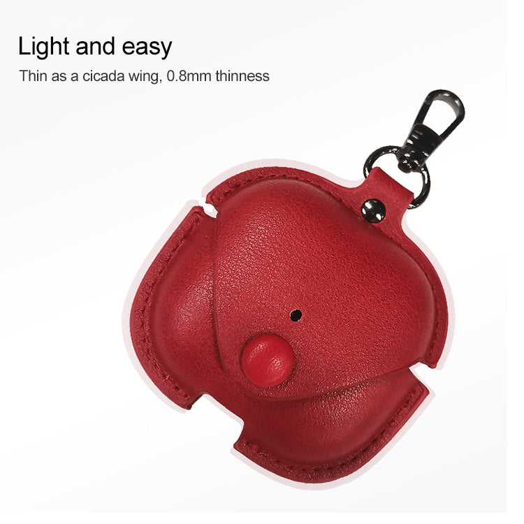 PU Leather Protective Case with Metal Buckle for AirPods 3