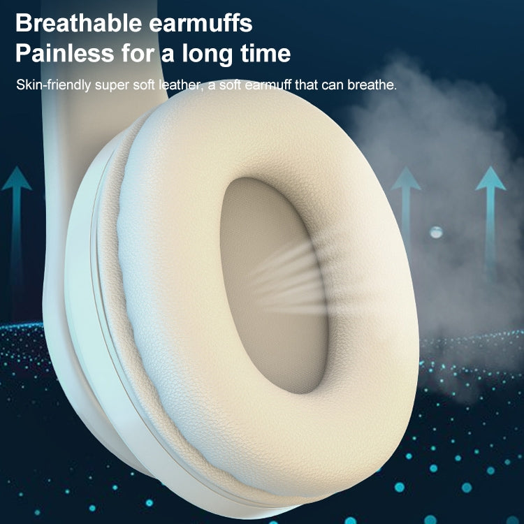 B39 Wireless Bluetooth Headset Subwoofer With Breathing Light Support TF Card