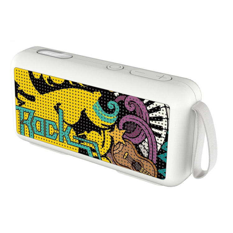 DoRealMe F0 TWS Mini Graffiti Bluetooth Speaker Support FM / TF Card
