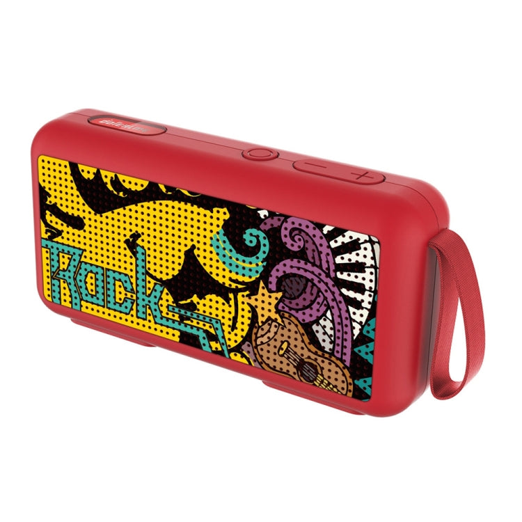 DoRealMe F0 TWS Mini Graffiti Bluetooth Speaker Support FM / TF Card