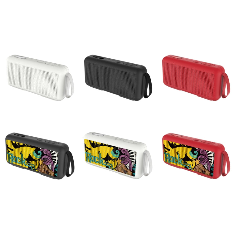 DoRealMe F0 TWS Mini Graffiti Bluetooth Speaker Support FM / TF Card