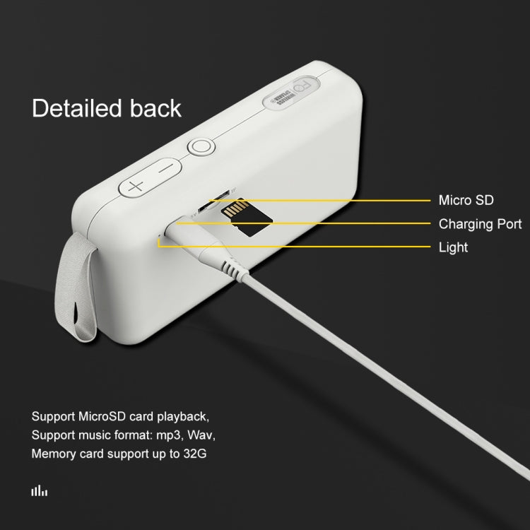 DoRealMe F0 TWS Mini Graffiti Bluetooth Speaker Support FM / TF Card