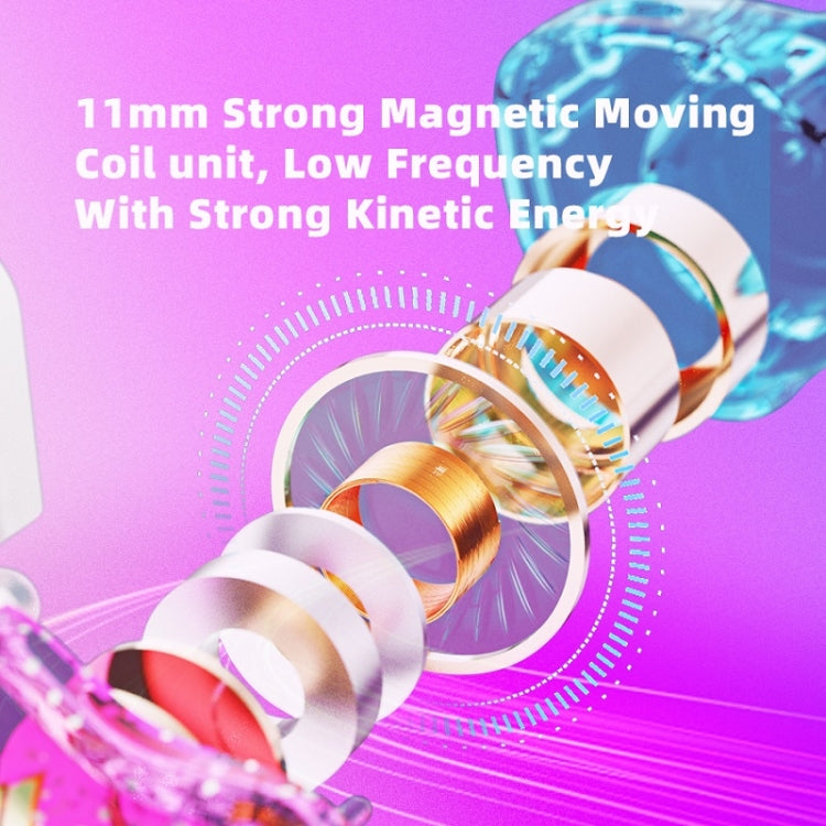 QKZ AK6 PRO HiFi Subwoofer In-Ear Wired Headphones with Mic