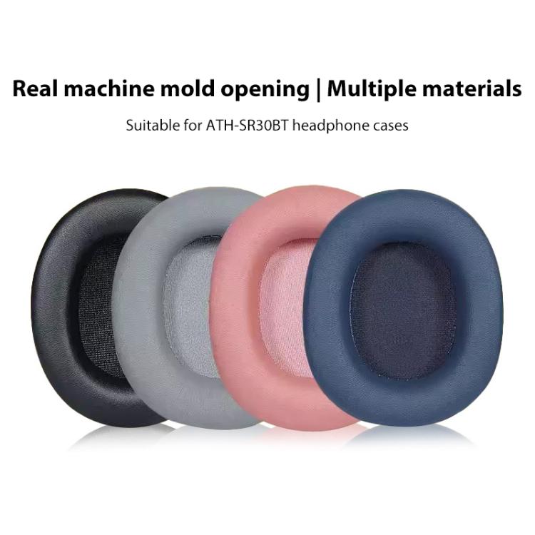 2 PCS Protein Skin Headset Earmuffs for Audio-Technica ATH-SR30BT