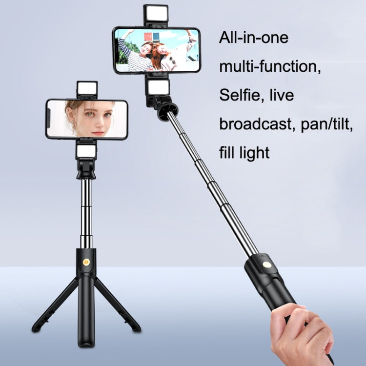 K12D Live Beauty Bluetooth Tripod Selfie Stick