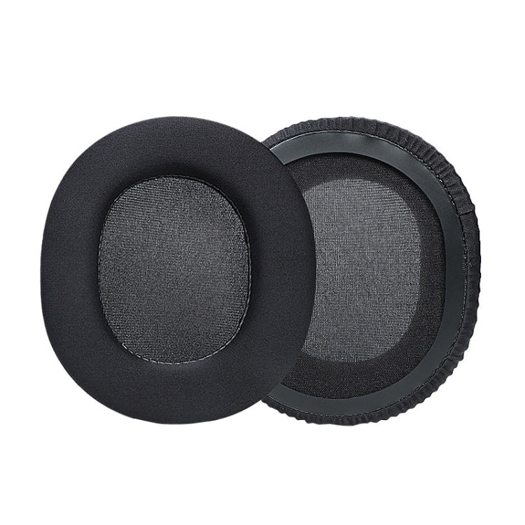 2pcs Sponge Headset Pad for Steelseries Arctis Pro / Arctis 3 / 5 / 7(Black Grey Leather)