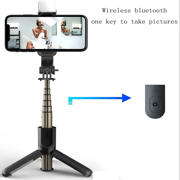 CYKE L11S Bluetooth Selfie Stick Beauty Fill Light Live Tripod