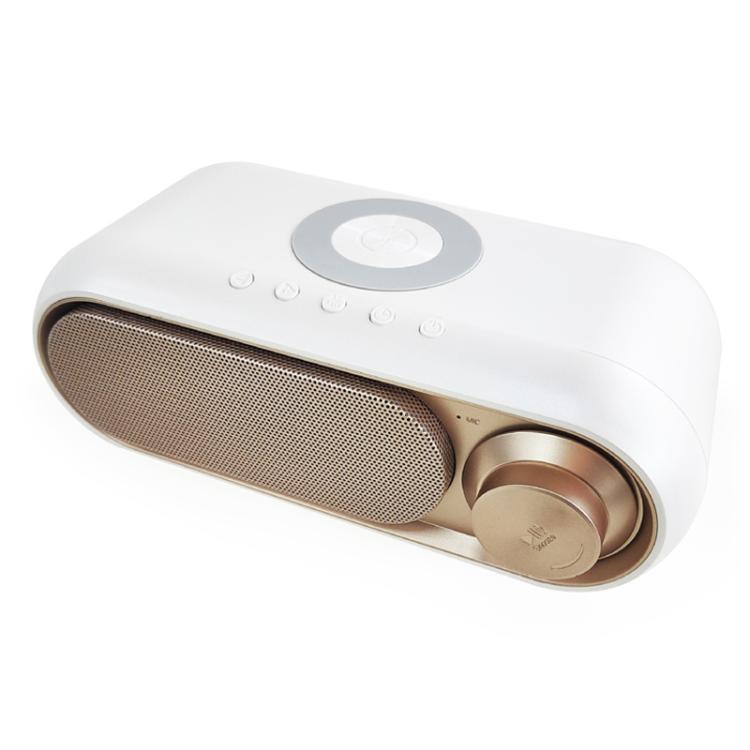 Wireless Charging Bluetooth Speaker Desktop LED Clock