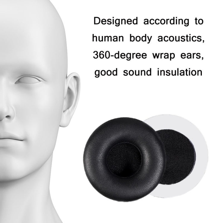 2pcs Protein Skin Sponge Earphone Cover For Beyerdynamic T51P/T50P/T51I