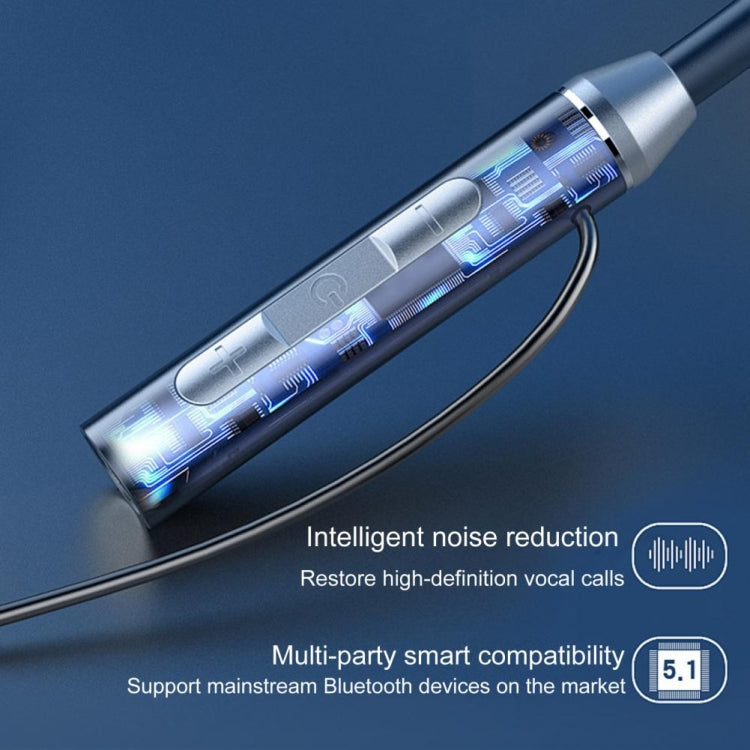 BT-63 Wireless Bluetooth Neck-mounted Magnetic Headphone