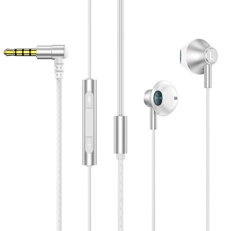 TS6800 3.5mm Metal Elbow Noise Cancelling Wired Game Earphone