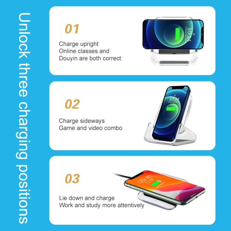 A9191 3 in 1 Multifunctional Vertical Wireless Charger