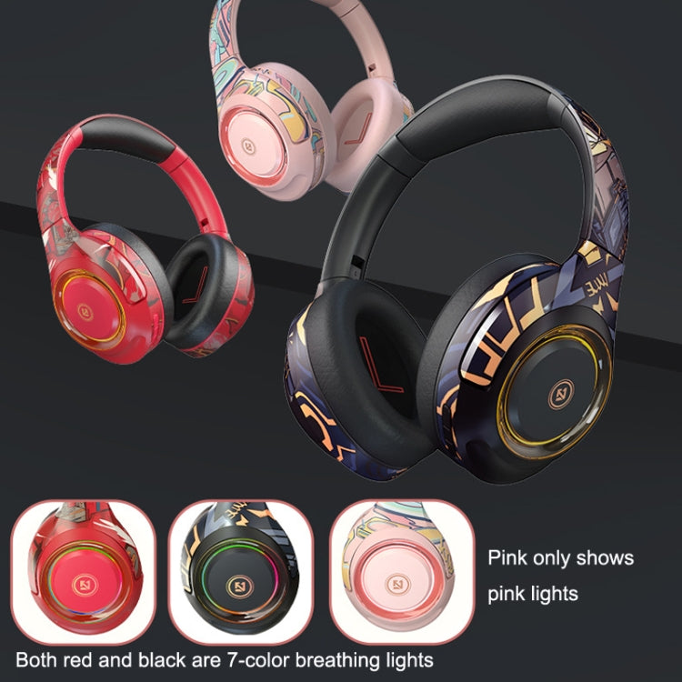 EL-A2 Gaming Ambient Light Folding Wireless Bluetooth Headset