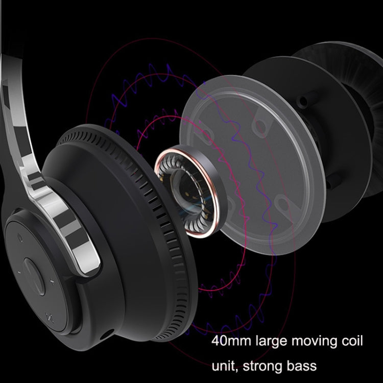 H2 Colorful Luminous Subwoofer Folding Retractable Card Wireless Bluetooth Headset