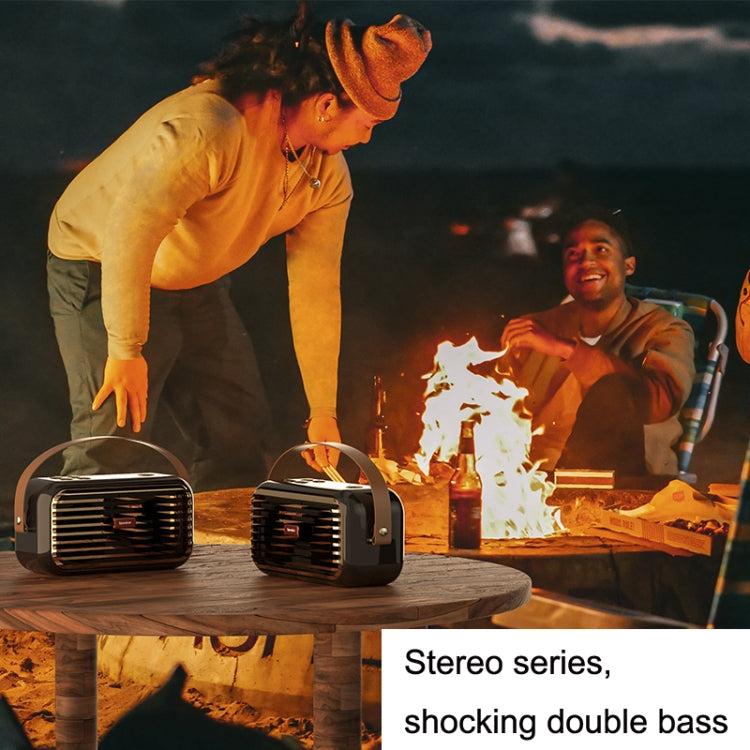 X7 Outdoor Portable Dual Speaker Wireless Bluetooth Retro Portable Speaker